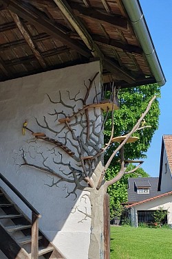 Esquisse arbre à chat
