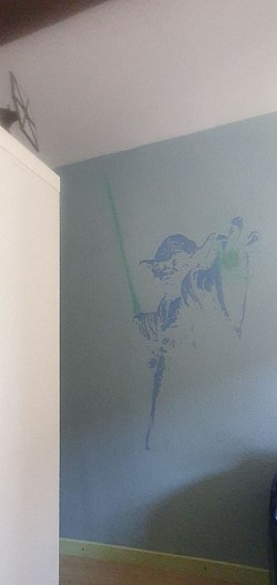 Thème chambre d'enfant- maître yoda