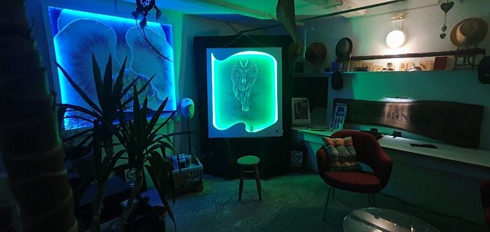 Le rabatteur sur fond vert
