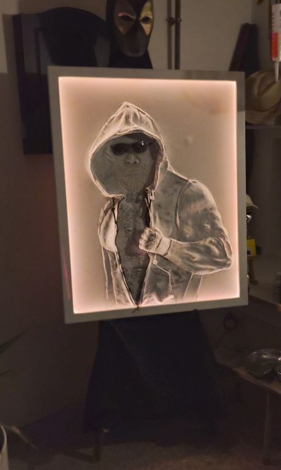 Conor painting